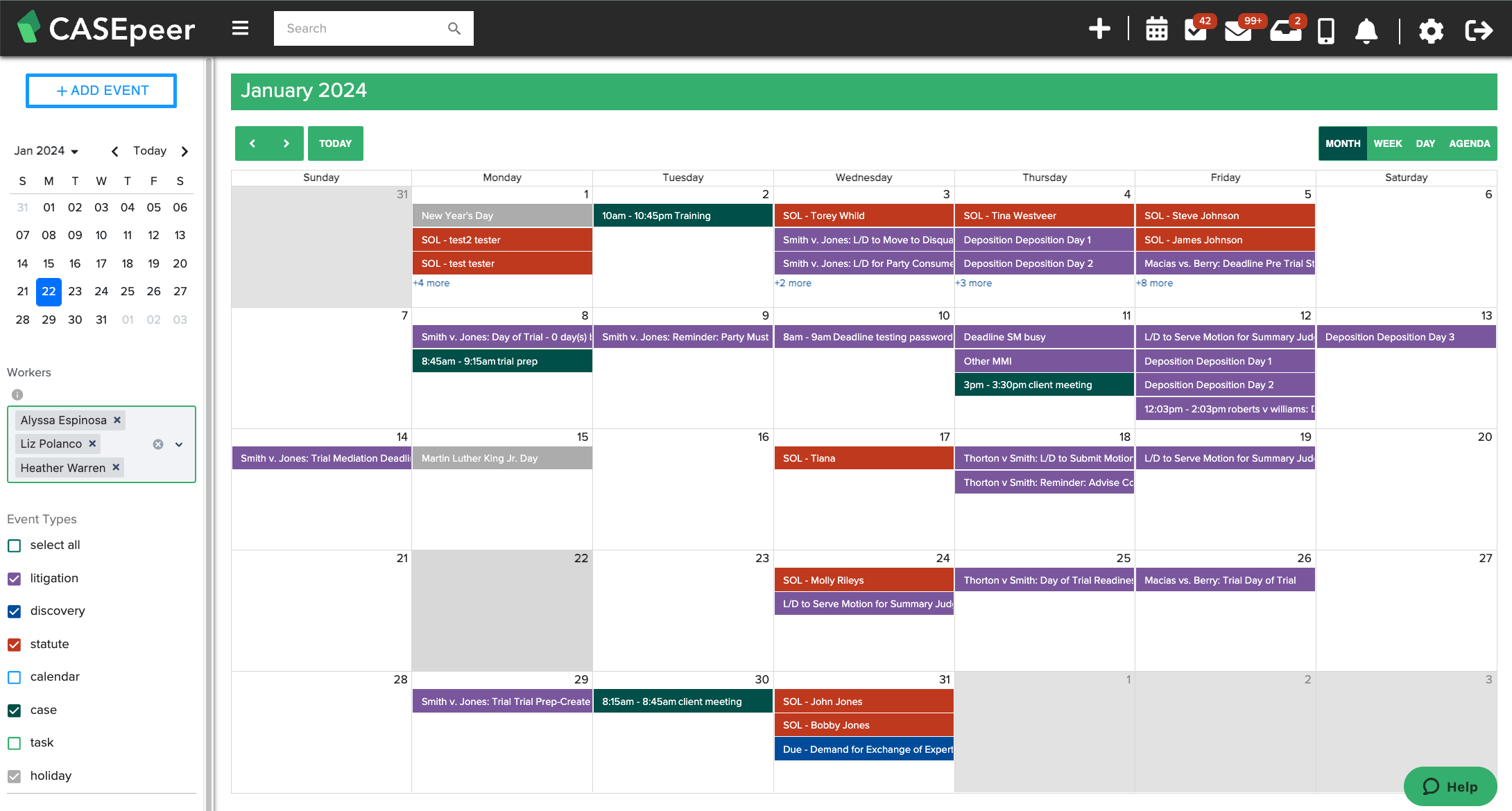 2023 Features and Integrations – CASEpeer